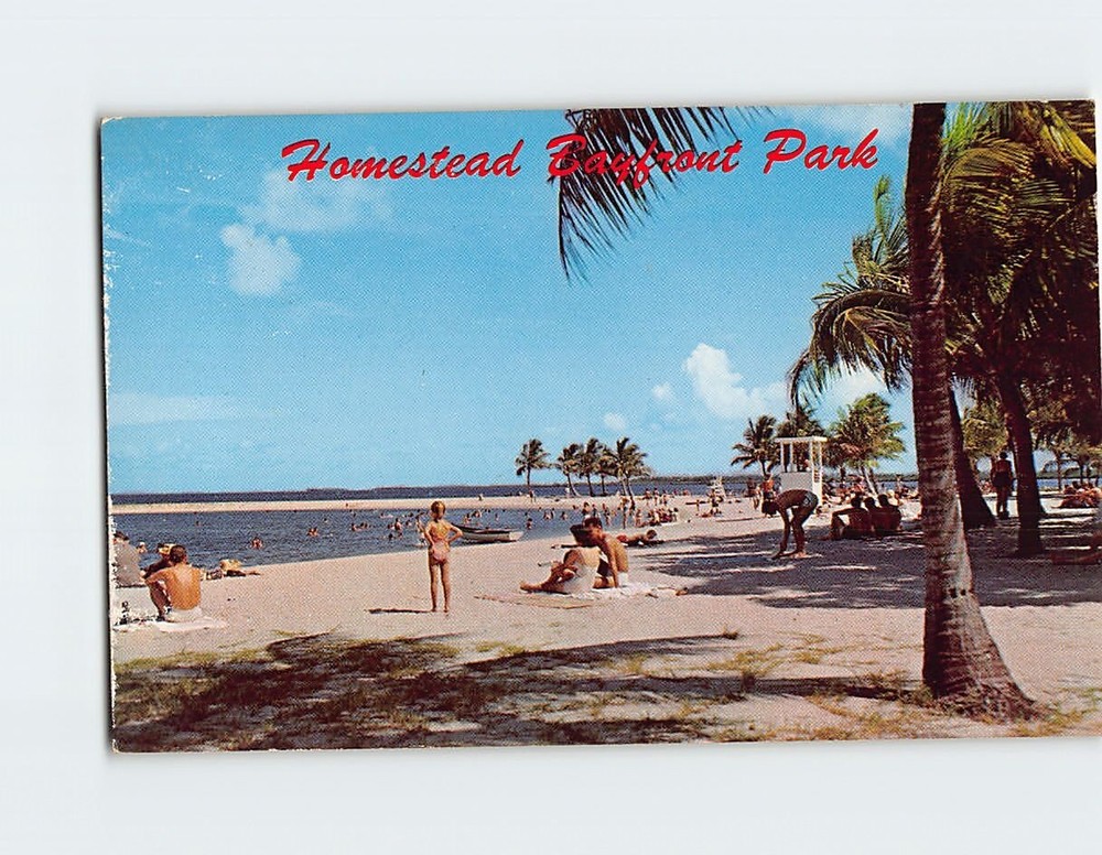 Postcard Homestead Bayfront Park  Florida USA