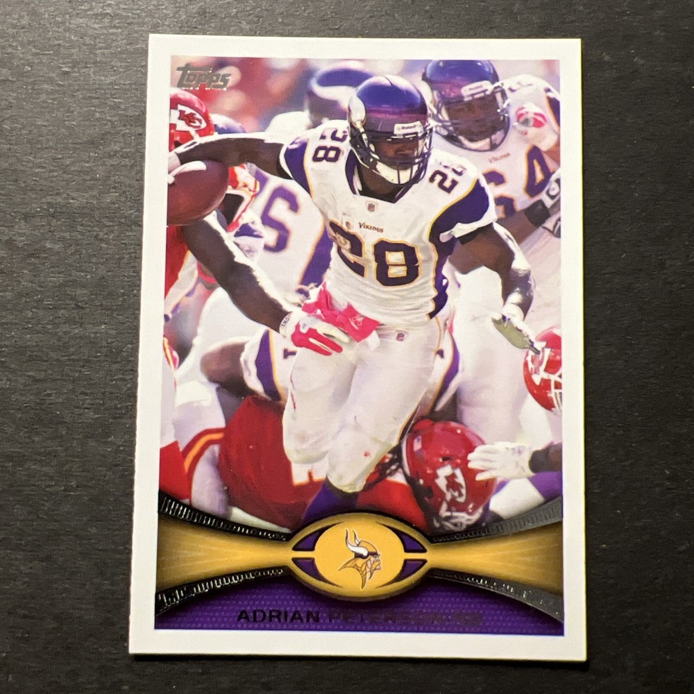 2012 Topps #200 Adrian Peterson Minnesota Vikings