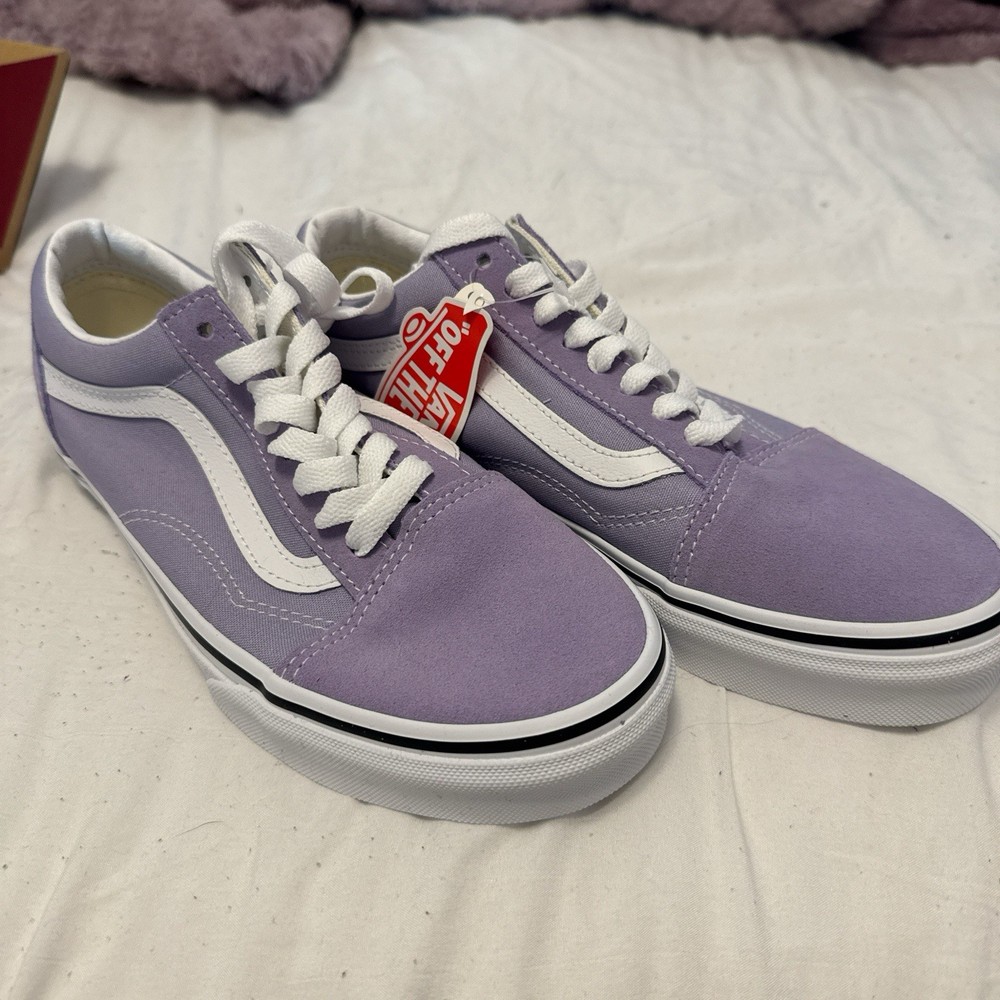 Women's Purple VANS Brand New with Box and Tags Size 6.5
