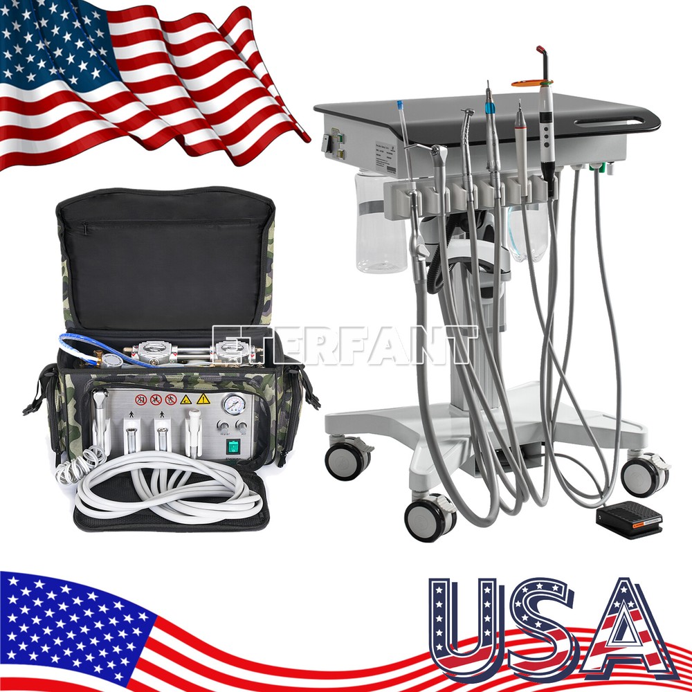 Portable Delivery Unit Bag/Mobile Delivery Cart Adjustable Treatment Unit 4H