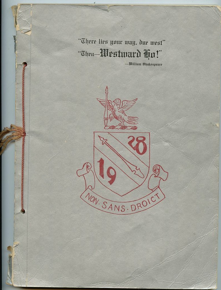 1928 Denver, Colorado - West High School Yearbook