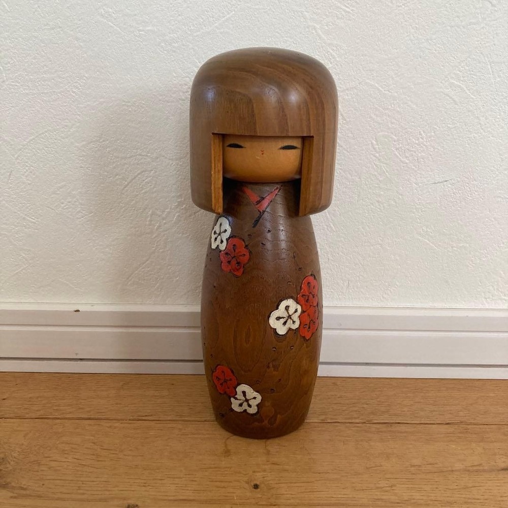 Usaburo Kokeshi Doll Japanese Award-Winning Traditional Handcrafted Collectible