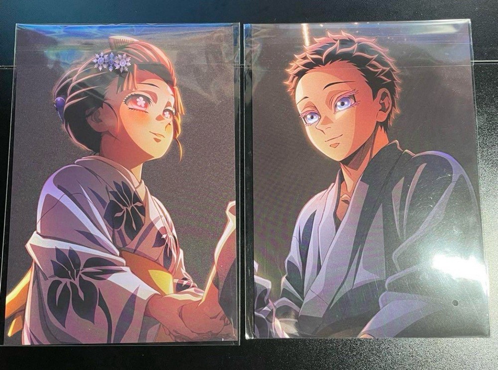 Demon Slayer Infinity Castle Postcard Art Board Hakuji Koyuki Double Sided Card