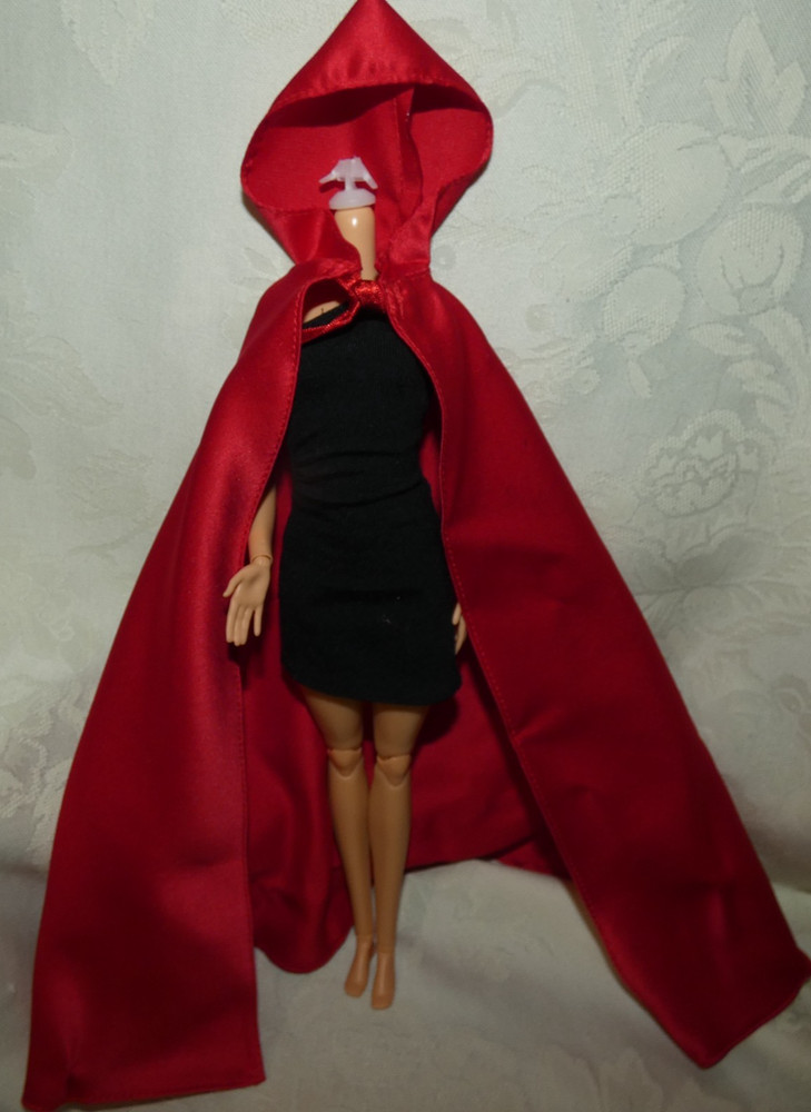 Mattel Disney Live Action 2025 Snow White Red Cape Fits Barbie Doll