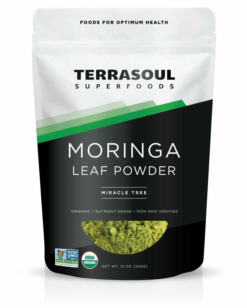 Terrasoul Superfoods Organic Moringa Powder- 12.0 Oz