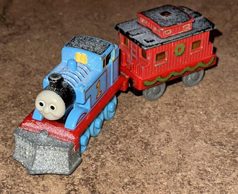 2002 Thomas & Friends Holiday Express Cars Take Along Diecast Train Set  