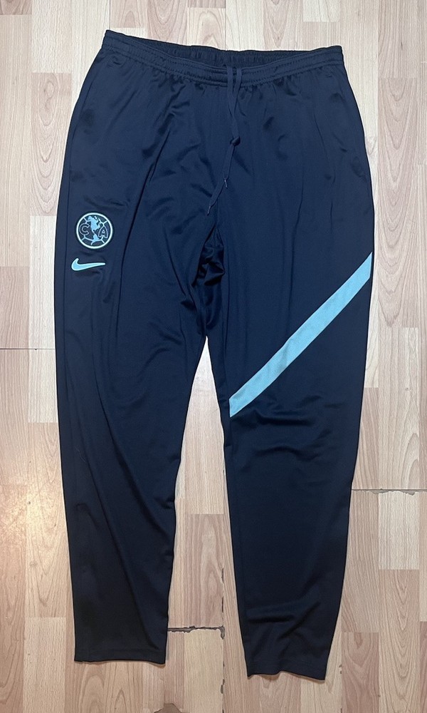 Nike Pants Mens 2XL Black Club America Soccer Pants Athletic Dri Fit Tapered