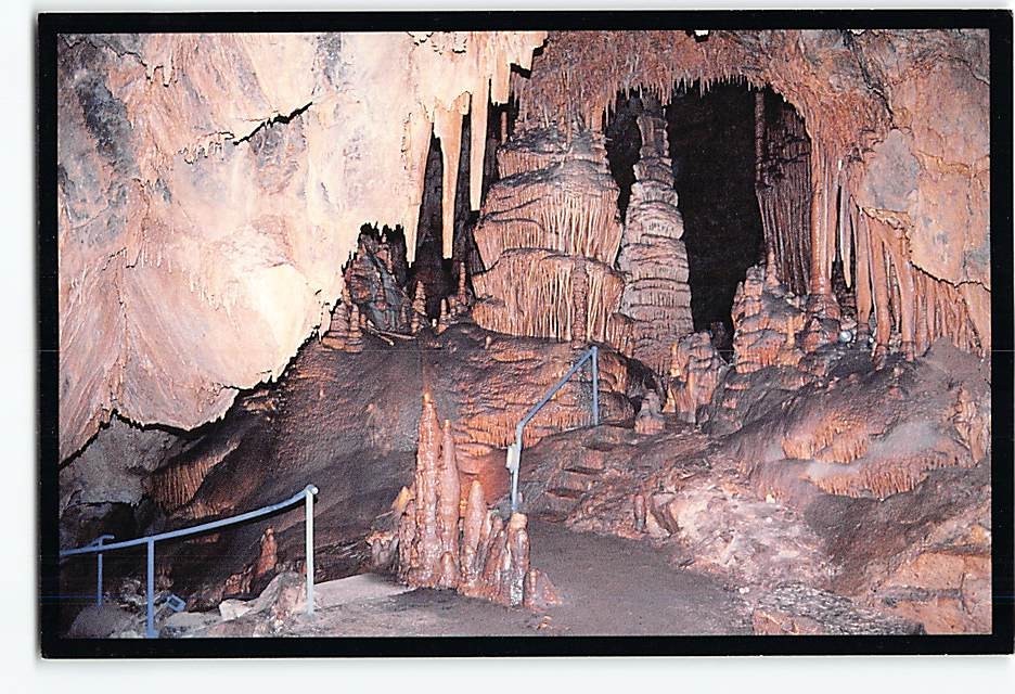 Postcard Lewis & Clark Caverns Montana USA