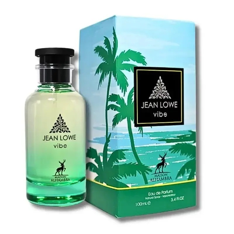 Jean Lowe Vibe Maison Alhambra 3.4oz EDP Spray Unisex Perfume New In Box 100ml
