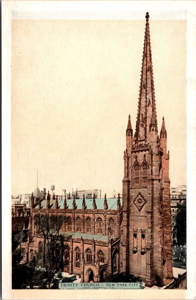 Dr Jim Stamps Postcard Trinity Protestant Episcopal Church First Day Cover