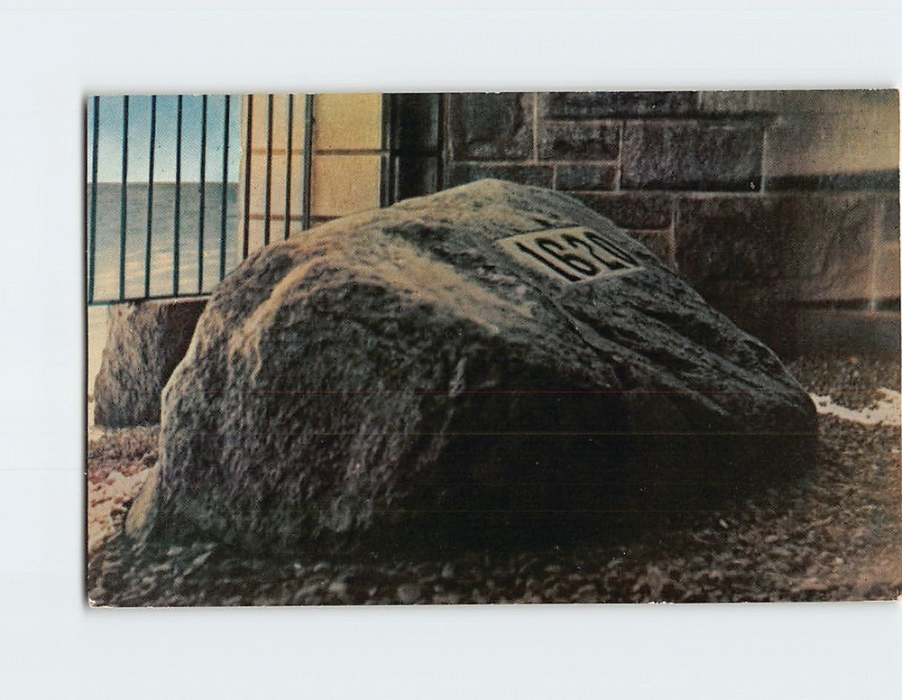 Postcard Plymouth Rock Plymouth Massachusetts USA