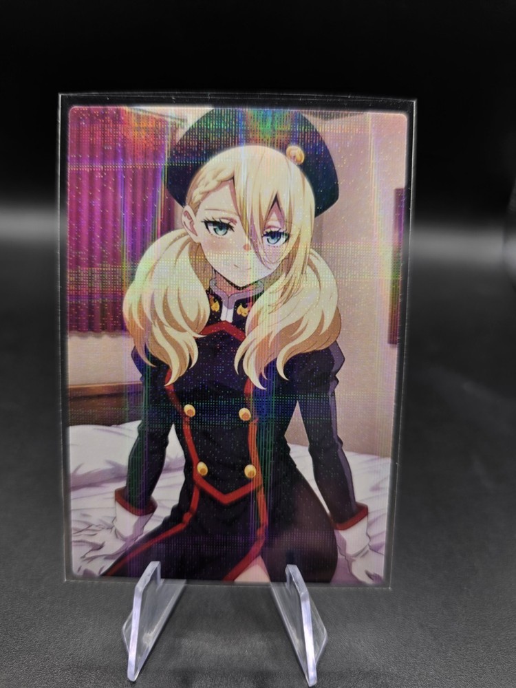 Varvara Pilipenko Holographic Anime Collectible Trading Card