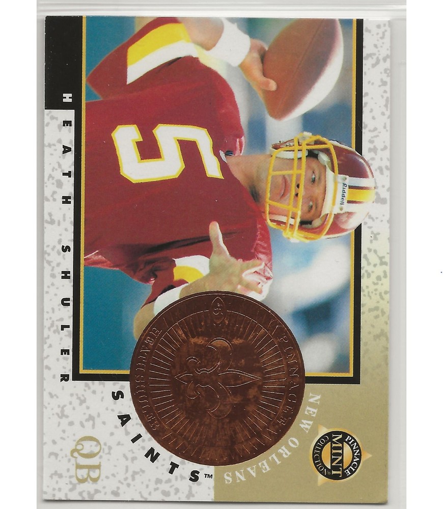 1997 Pinnacle Mint Collection - Heath Shuler #18 Bronze