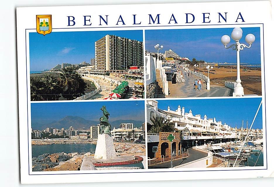 Postcard Scenes & Views Benalmadena Costa del Sol Spain