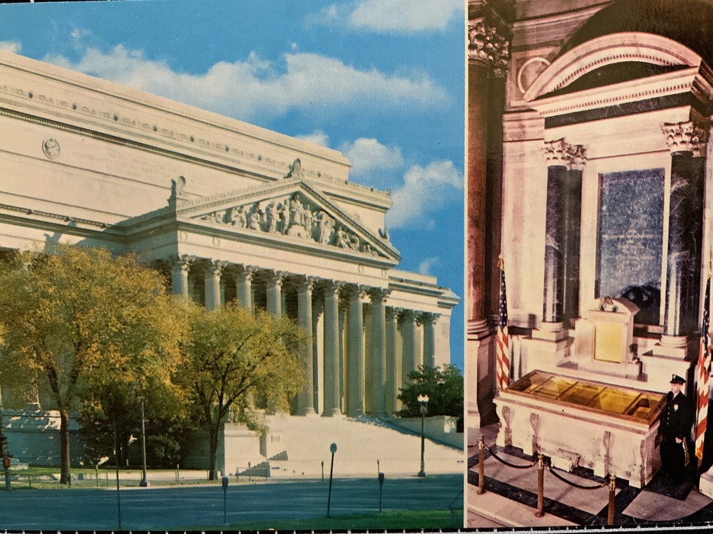 National Archives Building Washington DC CAPSCO Vintage Postcard Unposted