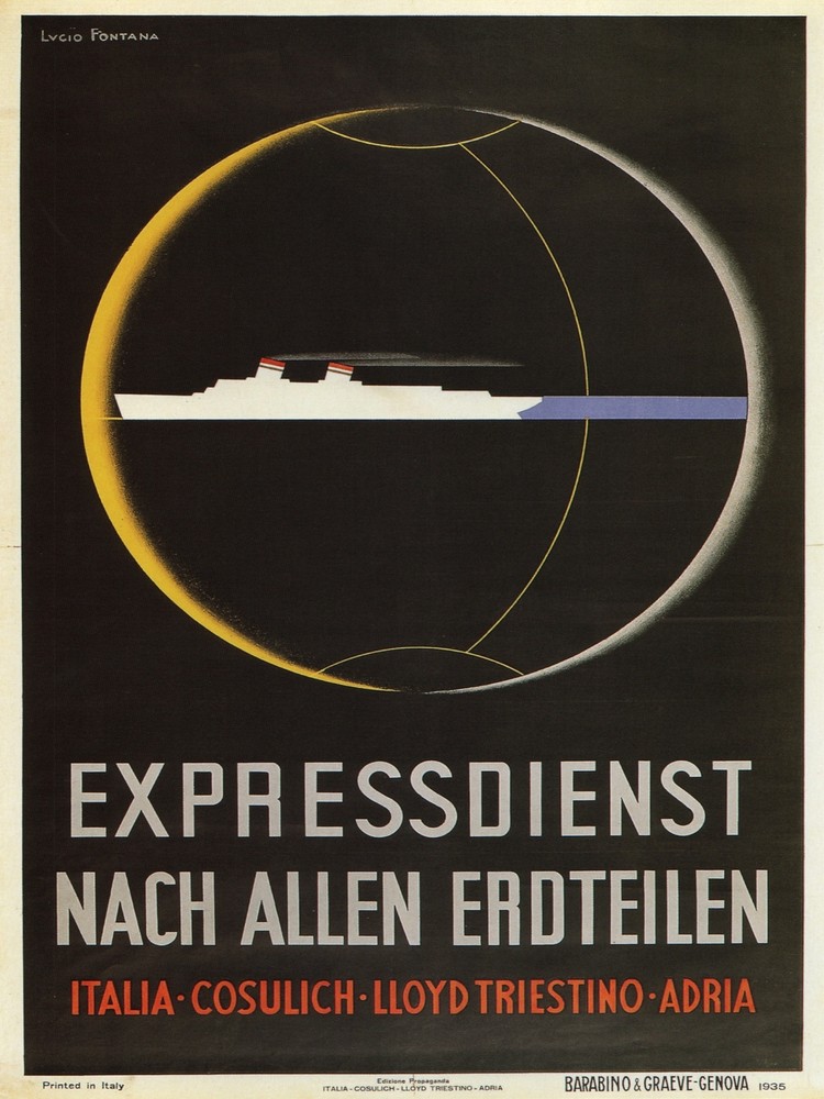 4135.Expressdienst.nach allen Erdteilen.ad.POSTER.Home School Office art decor
