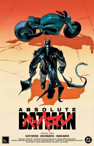 Absolute Batman Javier Fernandez NYCC Poster - Akira Homage Art