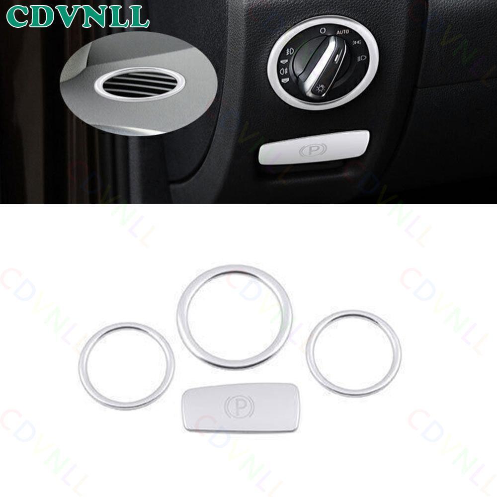 Audi Q7 2007-2015 Silver Driver Side Dash Control Frame Trim