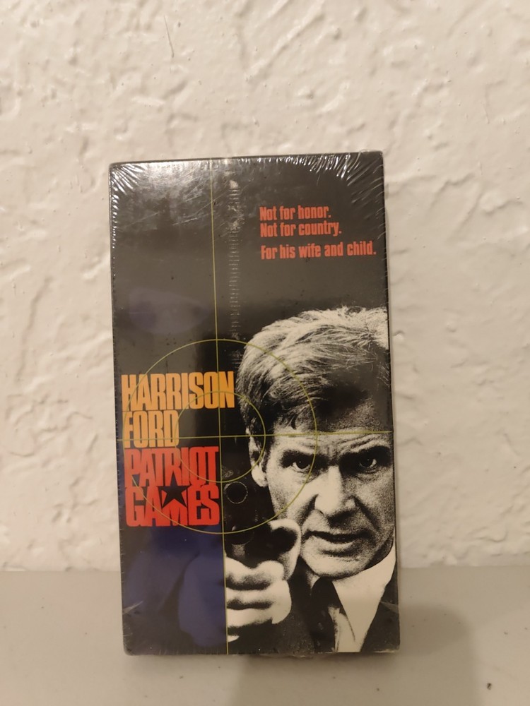 Patriot Games (VHS, 1992) NEW, Sealed