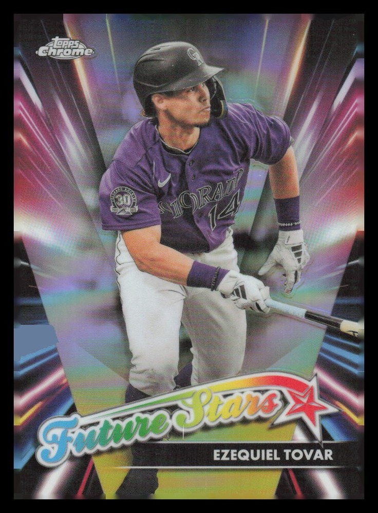 2024 Topps Chrome Future Stars FS19 Ezequiel Tovar Rookie Card