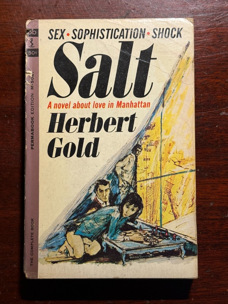 Salt Herbert Gold Permabook Pocket Book 1964 1960s Vtg PB BK