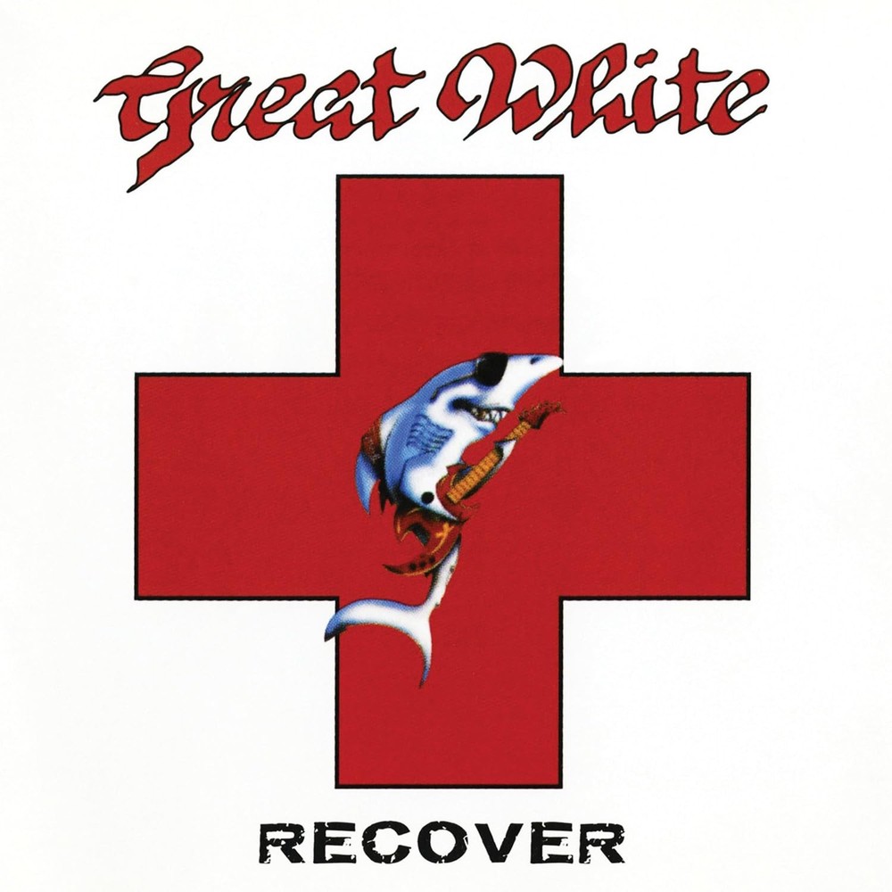 Great White Recover - Red/White Split (Vinyl)Another great item from Rarewaves USA | Free delivery!