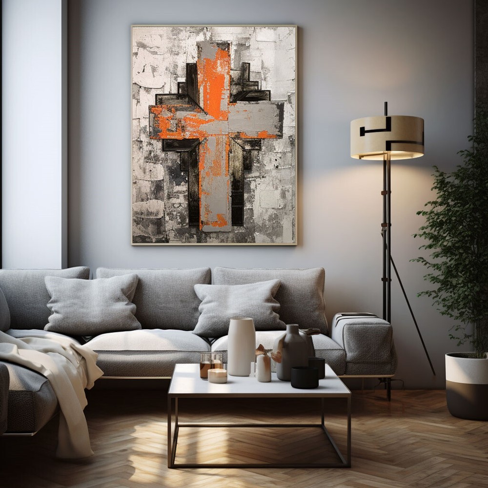 Wall Art Paintings On Canvas Thick Oil Abstract HandmadeHome Decor Living Room