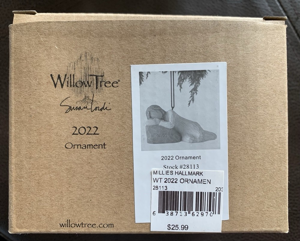 2022 Willow Tree Wishes and Dreams Ornament by Susan Lordi Brand New