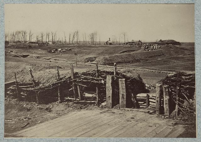 Manassas Virginia 1860s Confederate Fortifications Civil War Trenches