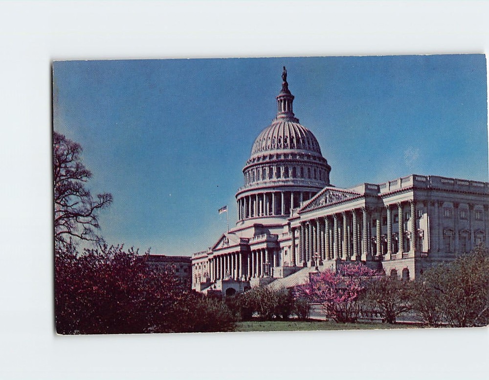 Postcard The United States Capitol Washington DC USA