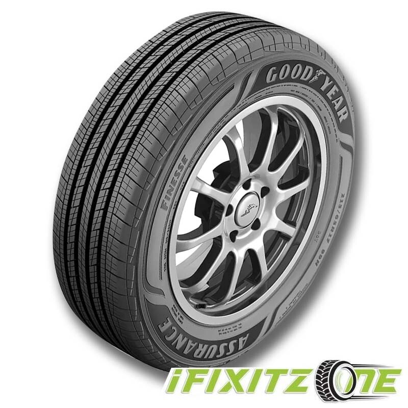 1 Goodyear Assurance Finesse  215/50R18 92H Tires, Peformance, All Season 540AA