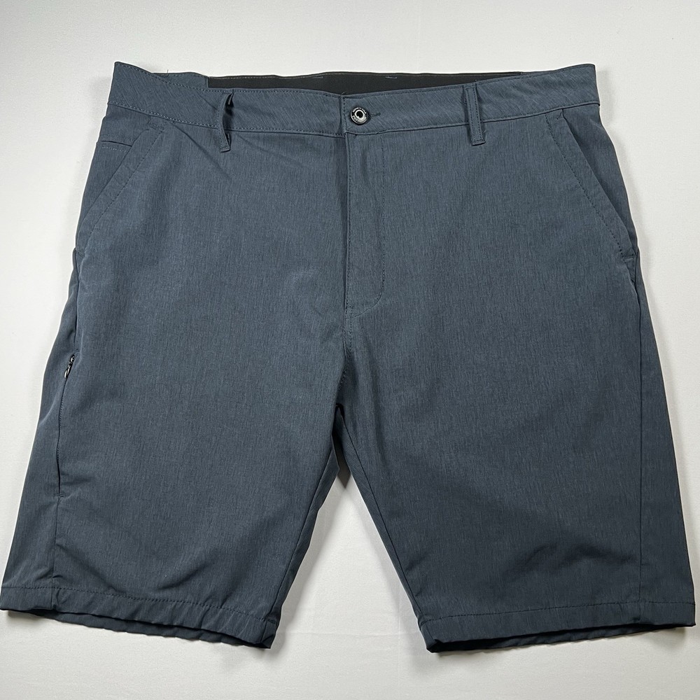 Kenneth Cole Blue Tech Shorts Stretch Active Golf Techni-Cole Men’s Size 36 EUC