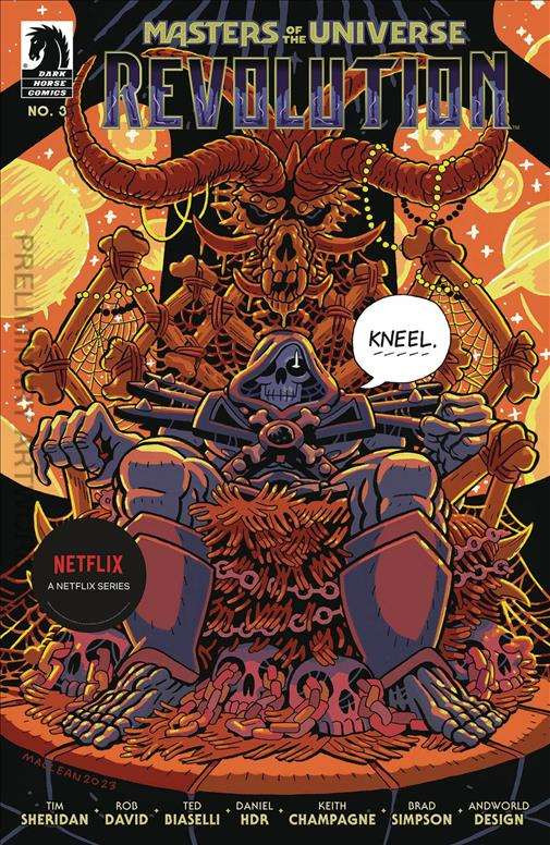 Masters of the Universe Revolution #3B VF/NM Dark Horse Combined Shipping Available  