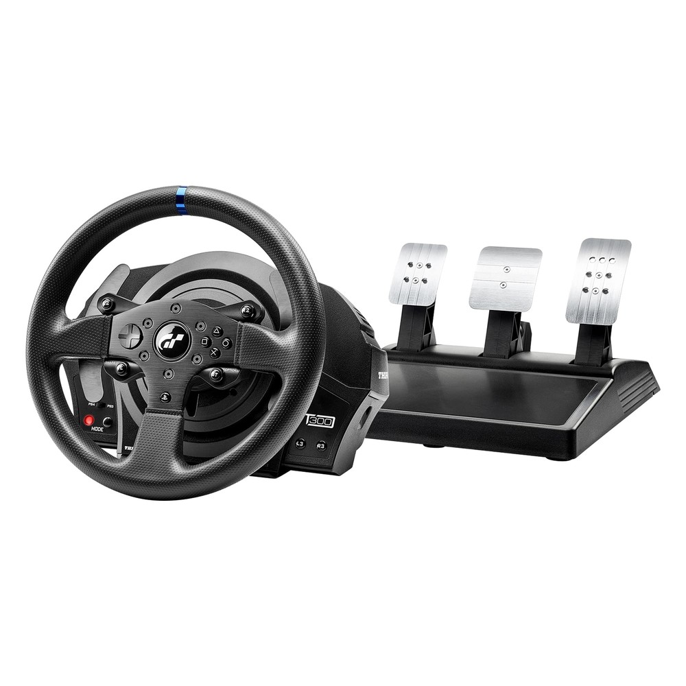 THRUSTMASTER T300RS Force Feedback GT Racing Wheel (compatible w/ PS5 PS5 Pro...