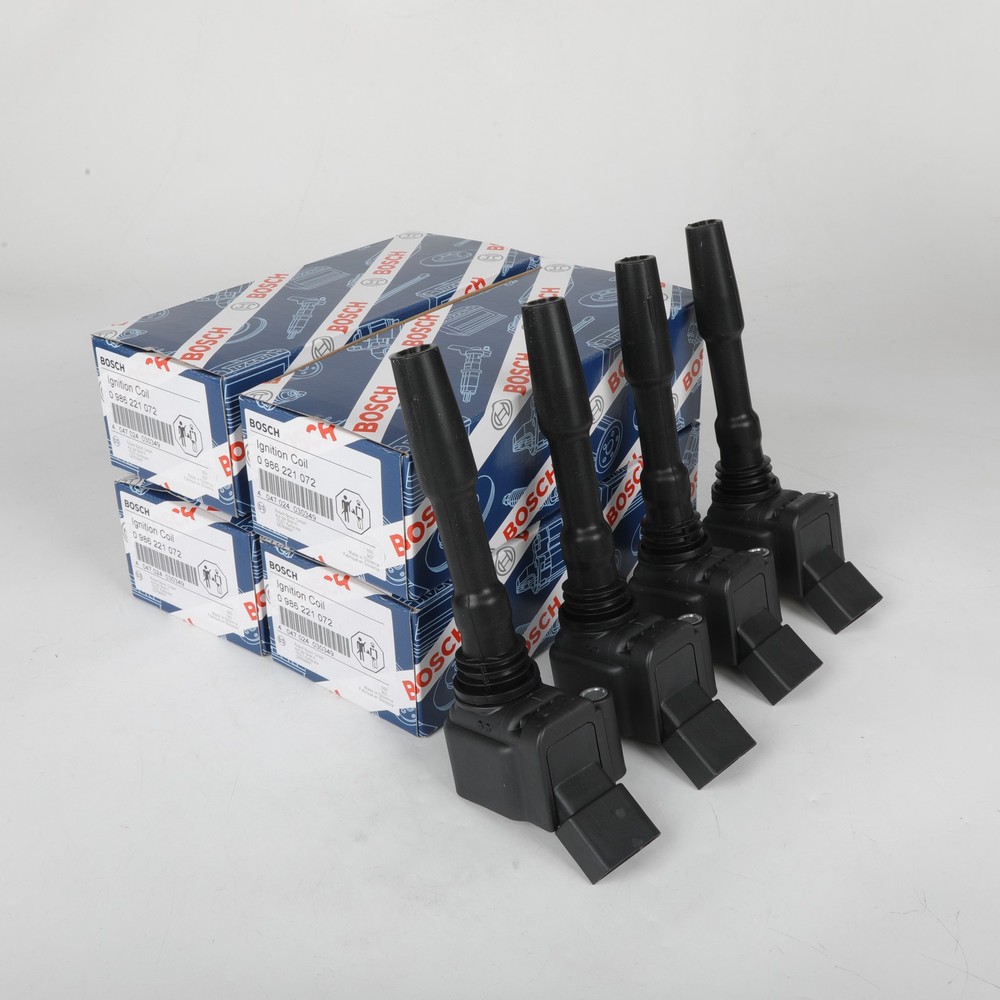 4PCS BOSCH NEW OEM Ignition Coil Pack Set of 4 For Audi A3 Volkswagen UF716