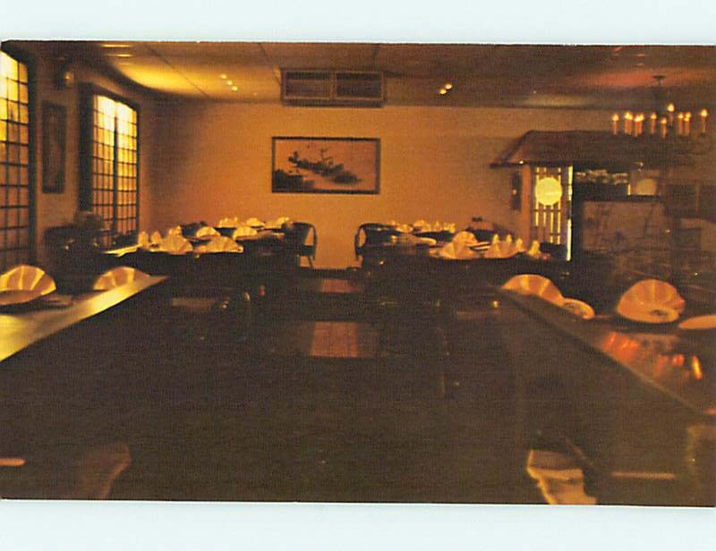 Unused Pre-1980 JAPAN - MOY'S JAPANESE RESTAURANT Livonia Michigan MI v6587@