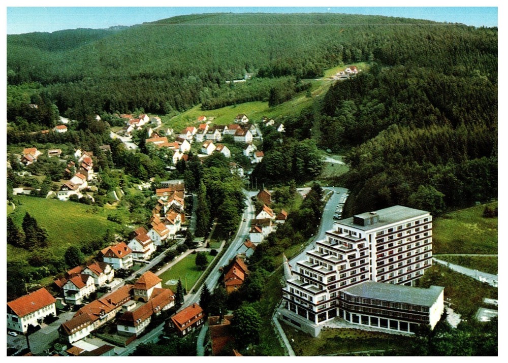 POSTCARD VTG Moorheilbad Bad Grund Lower Saxony Germany