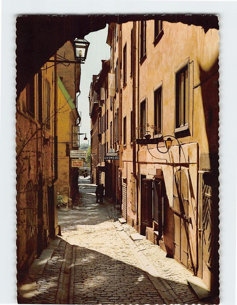Postcard Gamla Stan Stockholm Sweden