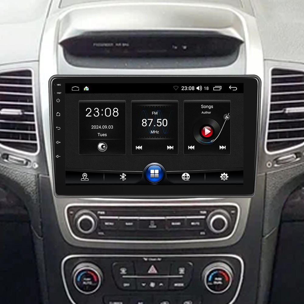 2+64GB Car Stereo Radio for Kia Sorento 2014-2015 CarPlay Android 14 GPS +Camera
