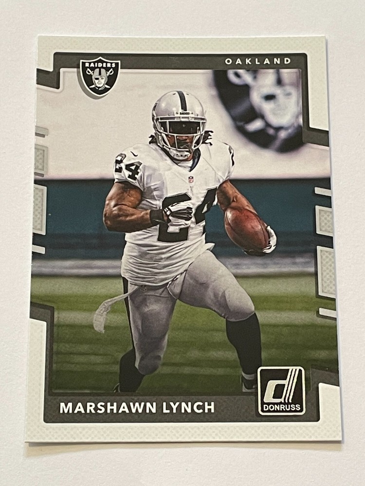 2017 Panini Donruss Football #241 - Marshawn Lynch - Oakland Raiders
