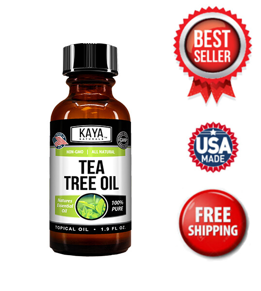 100% Pure Tea Tree Melaleuca Oil 2oz Therapeutic Grade All Natural Essential Oil