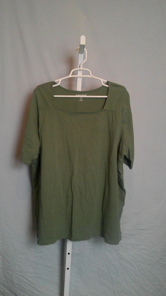 woman within short sleeve 2x tops