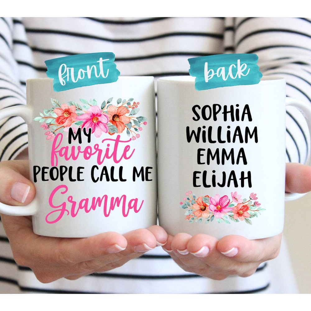 Gramma Gift For Gramma Christmas Gift Gramma Coffee Mug Personalized Mug Gramma