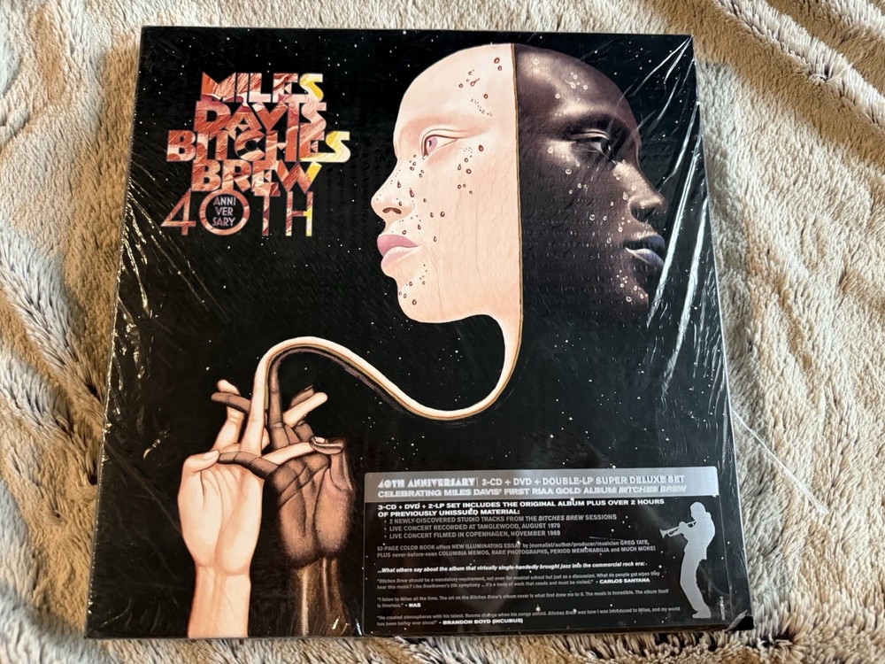 Miles Davis Bitches Brew 40th Anniversary Super Deluxe 3 CD DVD 2 LP Box Set NEW