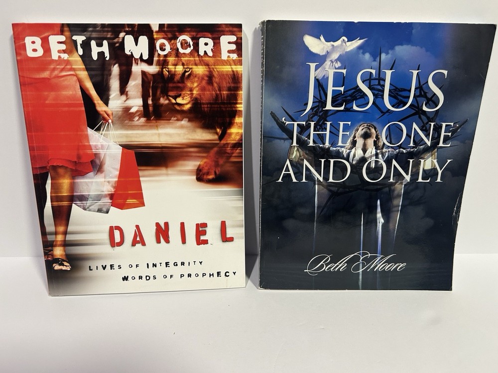 Jesus the One and Only and Daniel Bible Study Book by Moore, Beth