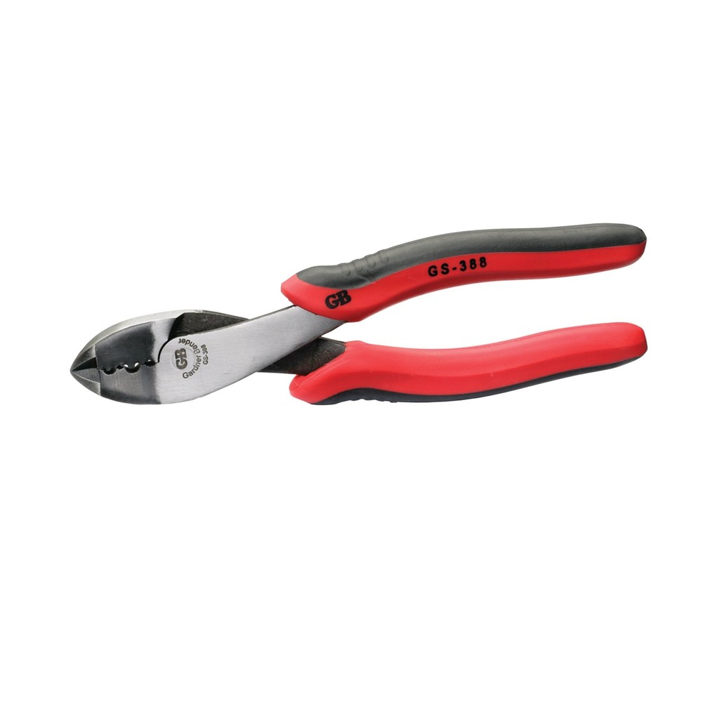 Gardner Bender GS-388 Comfort Grip Electrical Pliers with Crimper and Cutter, 8-Inch