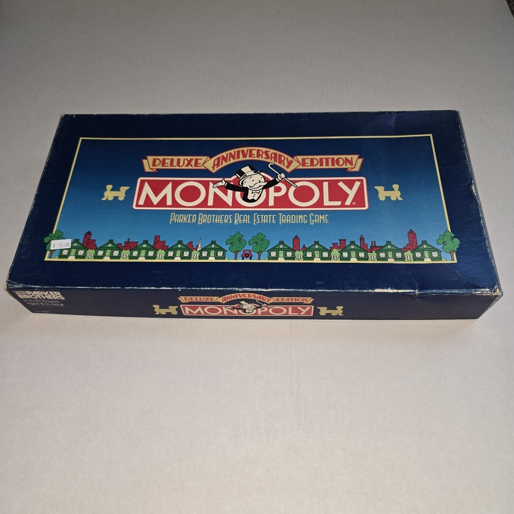 Vintage Monopoly Deluxe Anniversary Edition 1984/1985 Complete and Sorted!