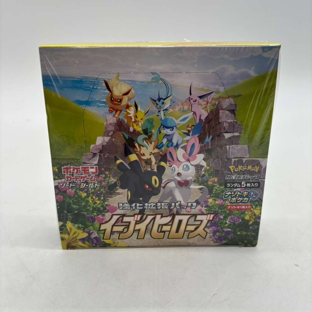 Pokemon TCG Japanese S6a Eevee Heroes Booster Box SEALED/NEWPROBSTEIN is actively accepting consignments !!
