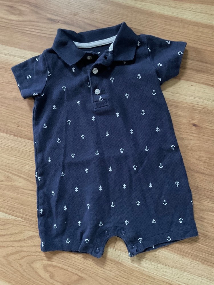 Carter’s Baby Boy Summer Romper Size 6 Months
