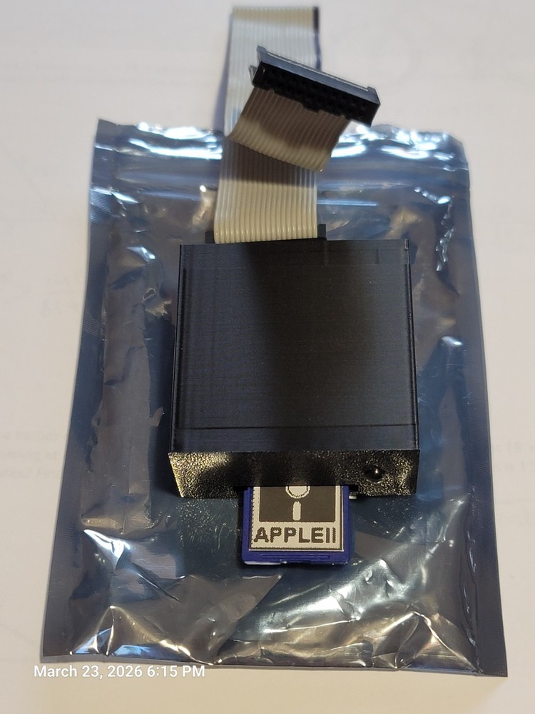 Apple II, II+,IIe SD card Floppy Emulator for Vintage Retro Home Computer